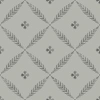 Dutch Wallcoverings Blomstermala - Henry Grey/Black - Grijs/Zwart - thumbnail