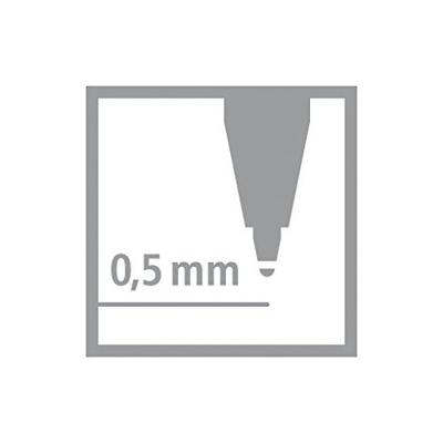 Stabilo easyoriginal 3 navullingen medium - blauw