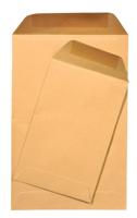 Gallery loonzakjes ft 65 x 105 mm, gegomd, bruine kraft, doos van 1000 stuks - thumbnail