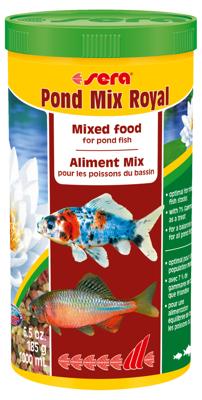 Sera Pond Mix Royal - Complete Mix Vijvervoeding 185g voor Alle Vijversoorten Sera Pond Mix Royal - Complete Mix Vijvervoeding 185g voor Alle Vijversoorten