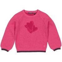 Quapi Meisjes sweater - Diek - Hot roze - thumbnail