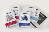 Mixed mediapapier canson graduate 240gr a4 zwart - thumbnail