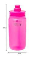 Elite bottle fly tex transparent-pink 550ml - thumbnail