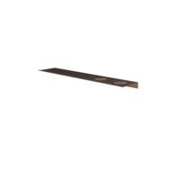 Hotbath &More Shelves - Planchet 60 Cm - Inclusief Bevestigingsrails - Met 2 Uitsparingen - Voor Zeepdispenser of Beker - Tuscan Bronze - thumbnail