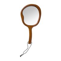 Handspiegel - bruin - 15x27 cm - thumbnail