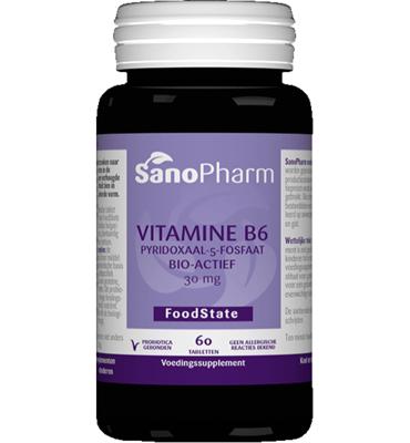 Vitamine B6 pyridoxaal-5-fosfaat 30mg