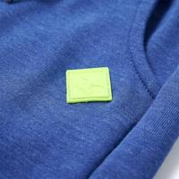 Kinderjoggingbroek 128 gemleerd blauw - thumbnail