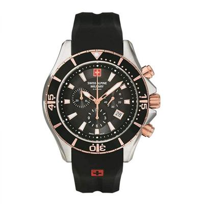 Swiss Alpine Military Quartz Chronograph 7040.9857 10ATM 44MM