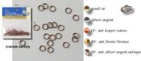 Darice • ringetjes 7mm 144pcs copper - thumbnail