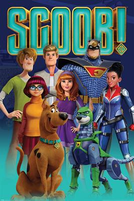 Poster Scoob - Scoob -y Gang and Falcon Force 61x91,5cm