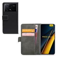 Mobilize Classic Gelly Wallet Book Case Xiaomi Poco X6 Pro 5G Black - thumbnail