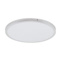 Eglo PlafonniereFueva 1 zilvergrijs rond 3000K - 97272 - thumbnail