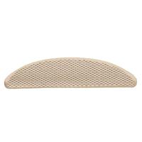 VidaXL Trapmatten zelfklevend 15 st sisal-look 56x17x3 cm berber - thumbnail