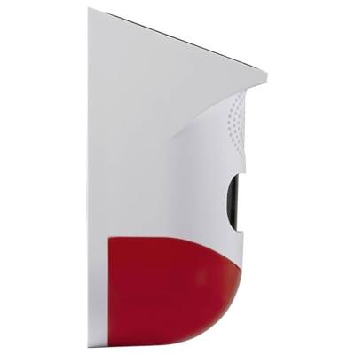 Sygonix Mini alarmsysteem Wit, Rood Met LED, Met bewegingsmelder, Met afstandsbediening, Op zonne-energie, Met WiFi 120 dB SY-6515320 Sygonix Mini alarmsysteem Wit, Rood Met LED, Met bewegingsmelder, Met afstandsbediening, Op zonne-energie, Met WiFi 120 dB SY-6515320