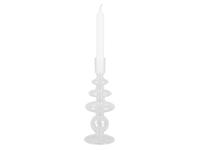 Glaskunst Ringen Kandelaar - Groot/transparant - thumbnail