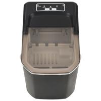 VidaXL Ijsblokjesmachine 1,4 l 15 kg/24 u zwart - thumbnail
