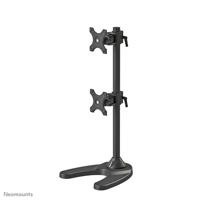 Neomounts FPMA-D700DDV Monitorvoet 2-voudig 25,4 cm (10) - 68,6 cm (27) Zwart In hoogte verstelbaar, Kantelbaar, Zwenkbaar, Roteerbaar - thumbnail
