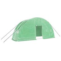 VidaXL Tuinkas met stalen frame 12 m² 6x2x2,85 m - thumbnail