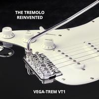 VegaTrem VT1 UltraTrem 2-Points Stainless Steel Left-Handed brug voor elektrische gitaar - thumbnail