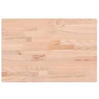 Wastafelblad 60x40x2,5 cm massief beukenhout - thumbnail