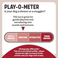 Rosewood puppy speeldoek - thumbnail