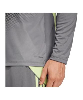 adidas Tiro 25 Competition Keepersshirt Lange Mouwen Grijs Zwart Lichtgroen