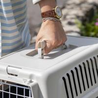 FERPLAST Atlas 5 - reismand voor kleine dieren - grijs - thumbnail