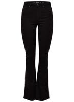 Only 15163338 Onlroyal High Sweet Flared Flare 600 Black 15163338 - thumbnail