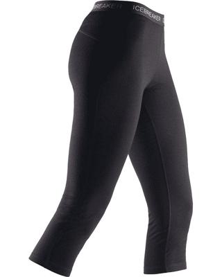 Icebreaker Bf260 Legless Dames Thermobroek Black L Icebreaker Bf260 Legless Dames Thermobroek Black L