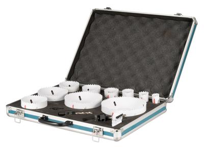 Makita D-75764 Gatzaagset Hout/Metaal in Aluminium koffer - 13-delig