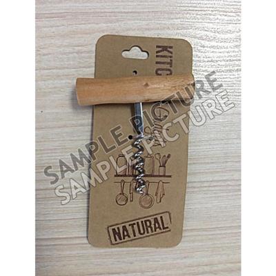 Excellent Houseware Kurkentrekker Met Houten Handvat Excellent Houseware Kurkentrekker Met Houten Handvat