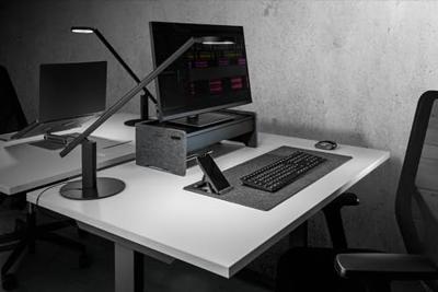 Durable EFFECT Monitorstandaard Antraciet-grijs