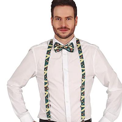 Bretels Kerstballen Groen