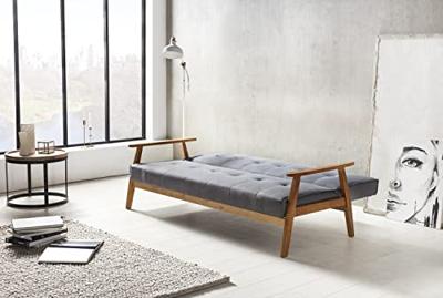 Artistiq Slaapbank 'Lilly' kleur Donkergrijs