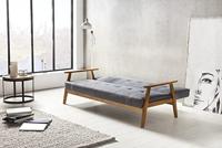 Artistiq Slaapbank 'Lilly' kleur Donkergrijs - thumbnail