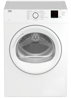 Beko DA8012GA wasdroger Vrijstaand Voorbelading 8 kg B Wit Beko DA8012GA wasdroger Vrijstaand Voorbelading 8 kg B Wit