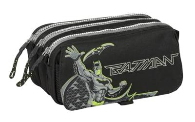 Pennenetui met 3 vakken Batman Game over Zwart 21,5 x 10 x 8 cm Pennenetui met 3 vakken Batman Game over Zwart 21,5 x 10 x 8 cm