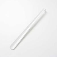 Schoenlepel van hoogwaardigstaal 58 cm wit - thumbnail