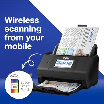 Epson WorkForce ES-580W Scanner Zwart - thumbnail