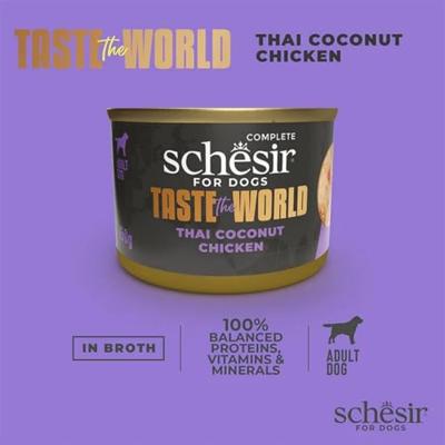 SCHESIR Taste the world Chicken thai coconut - natvoer voor honden - 150g