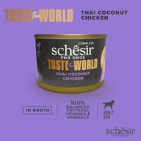 SCHESIR Taste the world Chicken thai coconut - natvoer voor honden - 150g - thumbnail