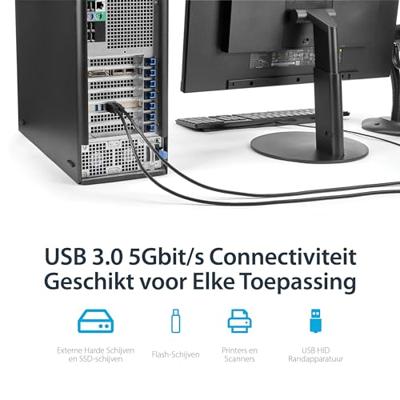 ThinkPad Barrel Power Conversion Cable - Voedingskabel - gelijkstroomconnector (M) naar mini-USB Type A (alleen voeding) (V) - voor IdeaPad 3 14ITL05 81X7; 3 15ITL05 81X8