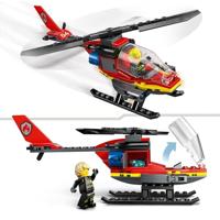 LEGO city 60411 brandweerhelikopter - thumbnail