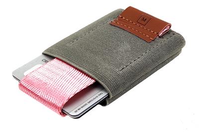 Minimalism Classic Pasjeshouder - Grijs/roze