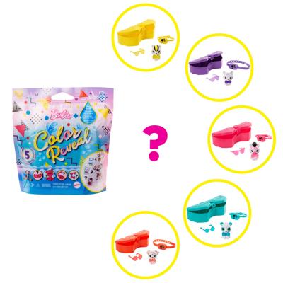 Barbie color reveal - huisdieren pop (wave 2, assortiment product)
