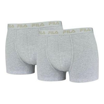 Heren Boxer Shorts Fila Sportswear G Grijs - Maat: L