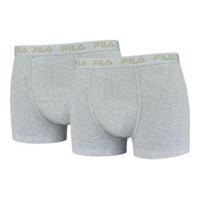 Heren Boxer Shorts Fila Sportswear G Grijs - Maat: L - thumbnail
