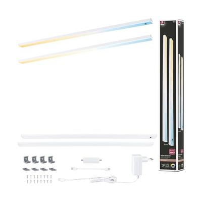 Paulmann Inline LED-onderbouwlamp startset 6 W Warmwit Wit (mat) Paulmann Inline LED-onderbouwlamp startset 6 W Warmwit Wit (mat)