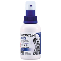 Frontline spray tegen vlooien & teken bij hond of kat 2 x 250 ml - thumbnail