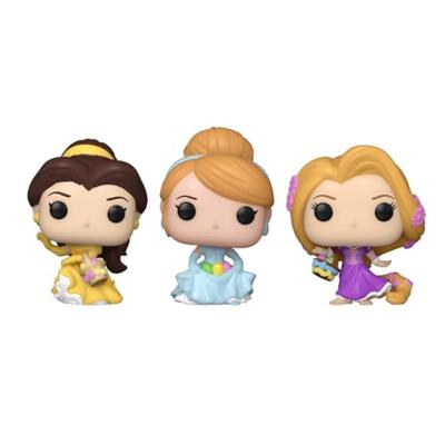 Disney Funko Pocket Pop! Easter Egg: Belle / Cinderella / Rapunzel 3-Pack